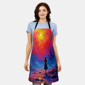 Magical Forest Girls Solitude Design Schürze (Getragen)