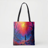 Magical Forest Girls Solitude Design Tasche (Vorderseite)