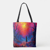 Magical Forest Girls Solitude Design Tasche (Rückseite)