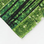 Magical Forest Green Mystery Fleecedecke (Ecke)