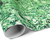 Magical Forest Green Mystery Geschenkpapier (Rolleneckpunkt)