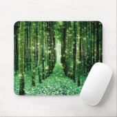 Magical Forest Green Mystery Mousepad (Mit Mouse)