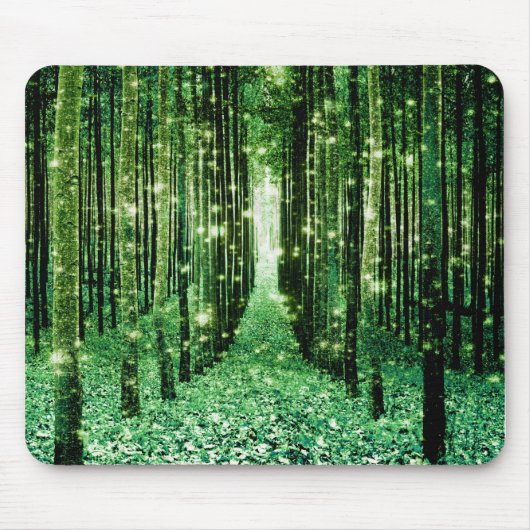 Magical Forest Green Mystery Mousepad (Vorne)