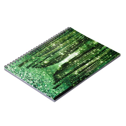 Magical Forest Green Mystery Notizblock (Linke Seite)