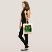 Magical Forest Green Mystery Tragetasche (Vorderseite (Model))