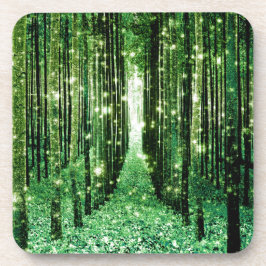 Magical Forest Green Mystery Untersetzer