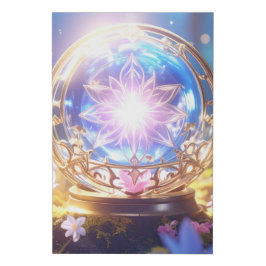 Magical Forest Orb Art Print - 24x36 Künstlicher Leinwanddruck