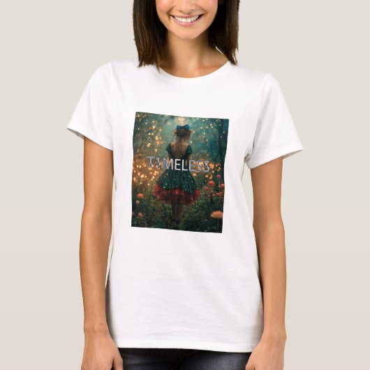Magical Forest. Surreal and Psychedelic Art T-Shirt (Vorderseite)