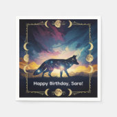 Magical Fox Party Napkins Serviette (Vorderseite)