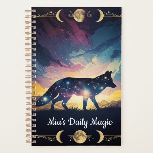 Magical Fox Planner Planer (Vorderseite)