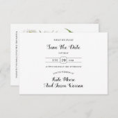Magical Garden Wedding Save The Date (Vorne/Hinten)
