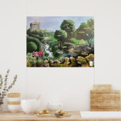 Magical Gardens of Blarney Castle Irland Poster (Küche)