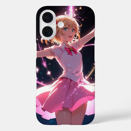 Magical Girl Aura Case-Mate iPhone Hülle (Rückseite)