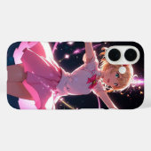 Magical Girl Aura Case-Mate iPhone Hülle (Rückseite (Horizontal))