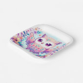 Magical Girl Owl Babydusche Pappteller (Gewinkelt)