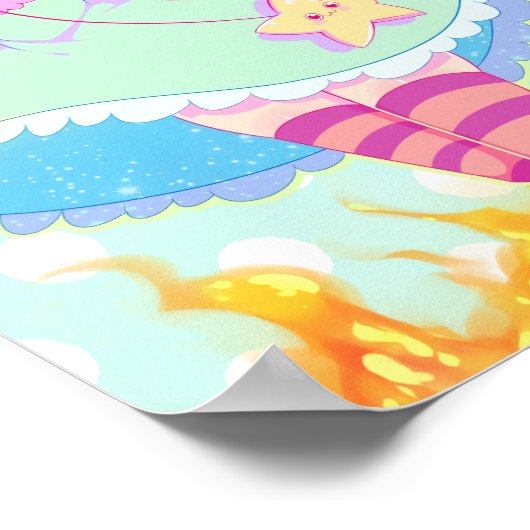 Magical Girl Poster (Ecke)