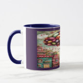 Magical Glowing Balloon Flower Tasse (Links)