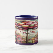 Magical Glowing Balloon Flower Tasse (Zentrum)