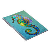 Magical Gold Gilded Seepferd Journal Notizblock (Rechte Seite)