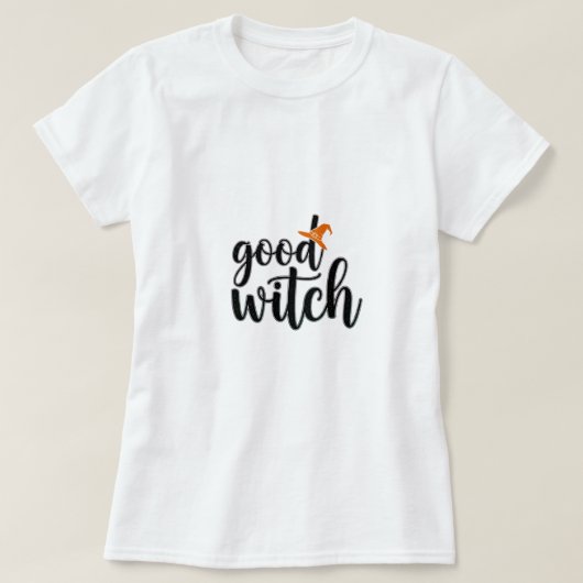 Magical Good Hexe Script Design T-Shirt (Design vorne)