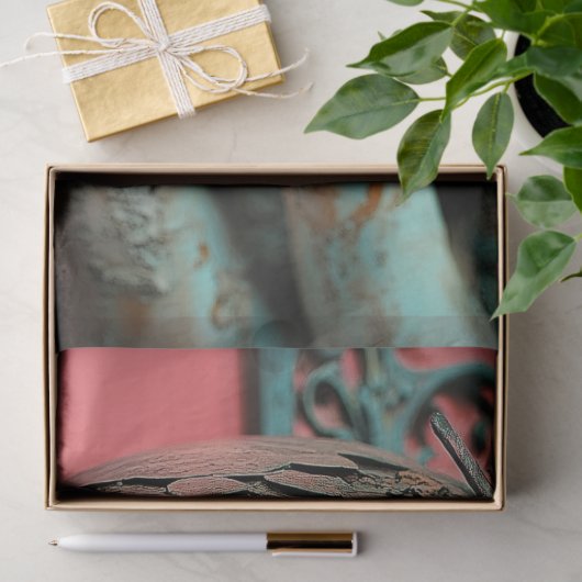 Magical Gothic Paris Gargoyle Decoupage Seidenpapier (Geschenk)