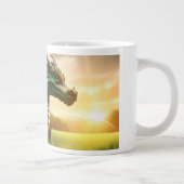 MAGICAL GREEN DRAGON FANTASY Jumbo-Tasse (Rechts)