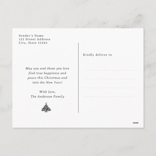 Magical Green Frohe Weihnachten (Rückseite)