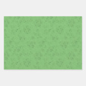 Magical Green Romantic Kitsch Weihnachtsschmuck Geschenkpapier Set (Vorderseite 2)