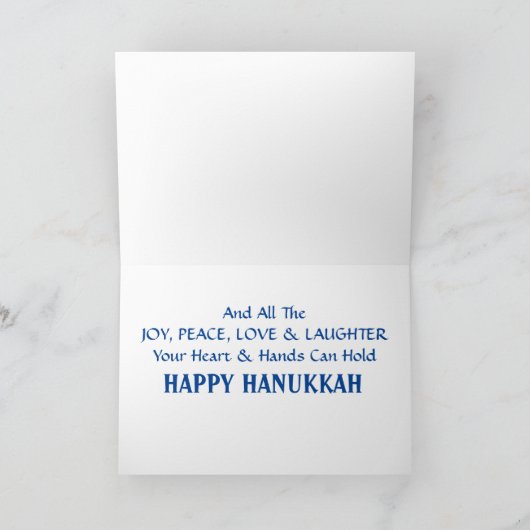 Magical Hanukkah Karte (Innenseite)