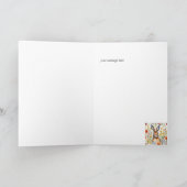 Magical Hare Birthday Card (bearbeitbar) Feiertagskarte (Innenseite)