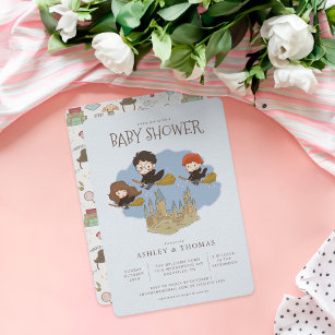 Magical Harry Potter and Hogwarts Baby Shower Einladung