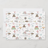 Magical Harry Potter and Hogwarts Birthday - Foto Einladung (Rückseite)