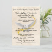 Magical Harry Potter Einladung zum Geburtstag - Pe (Stehend Vorderseite)