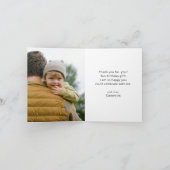 Magical HARRY POTTER™ und Hogwarts zum Geburtstag Dankeskarte (Innenseite)