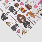 Magical Hermione Granger Watercolor Seidenpapier (Ausschnitt)