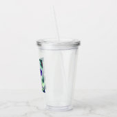 Magical Hexe Pony Fantasy Acryltrinkbecher (Links)