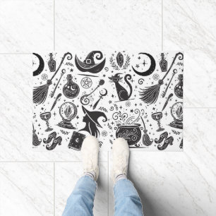 Magical Hexe Whimsical Wiccan Pagan Fußmatte