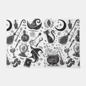 Magical Hexe Whimsical Wiccan Pagan Fußmatte (Vorderseite)