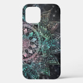 Magical Holographic Mandala Glitzer Sparks Design Case-Mate iPhone Hülle (Rückseite)