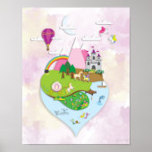 Magical Imagination Island Poster (kein Text) (Vorne)
