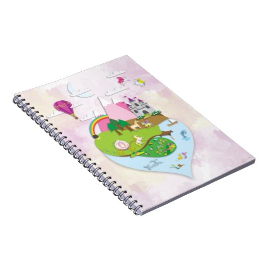 Magical Imaging Island Notebook Notizblock (Rechte Seite)