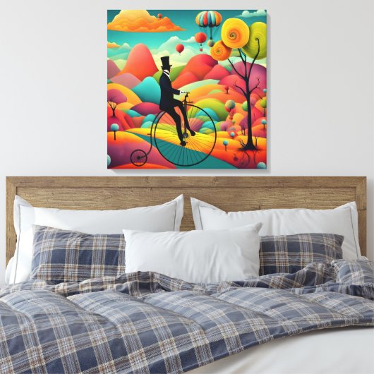 Magical Journey Leinwanddruck (Insitu (Schlafzimmer))