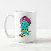 Magical Kawaii Djinn - Neon Spirit Kaffeetasse (Links)