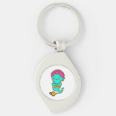 Magical Kawaii Djinn - Neon Spirit Schlüsselanhänger (Vorderseite)