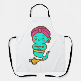 Magical Kawaii Djinn - Neon Spirit Schürze