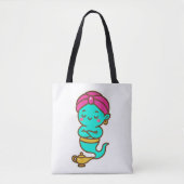 Magical Kawaii Djinn - Neon Spirit Tasche (Vorderseite)