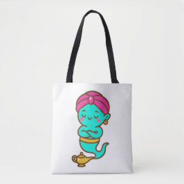 Magical Kawaii Djinn - Neon Spirit Tasche