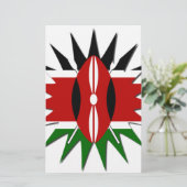Magical Kenya feiert Welttourismus-Tag 🇰 🇪 Briefpapier (Stehend Vorderseite)