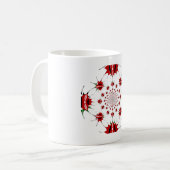 Magical Kenya: Kaleidoskop Kultur Identität 🇰 🇪 Kaffeetasse (Vorderseite Links)