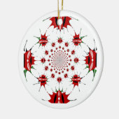 Magical Kenya: Kaleidoskop Kultur Identität 🇰 🇪 Keramik Ornament (Links)